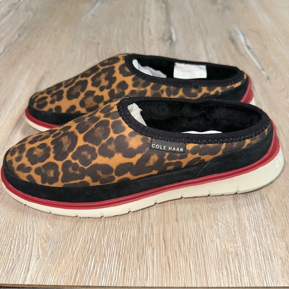 Cole Hann ZERØGRAND Mule Women’s Size 7B Generation Dweller Slip-On Animal Print - Picture 12 of 16
